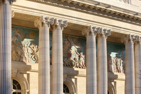 France, ile de france, paris 8e arrondissement, avenue franklin roosevelt, palais de la decouverte, facade sur rue

Date : 2011-2012