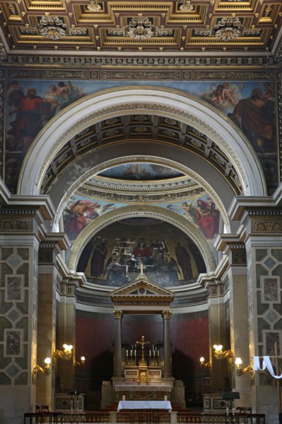 Eglise Notre Dame de Lorette à Paris, vue intérieure