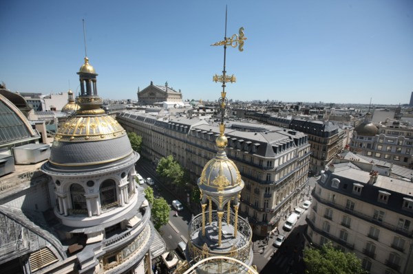 France, ile de france, paris, 9e arrondissement, boulevard haussmann, printemps, grand magasin, terrasse panoramique, restaurant deli cieux

Date : 2011-2012