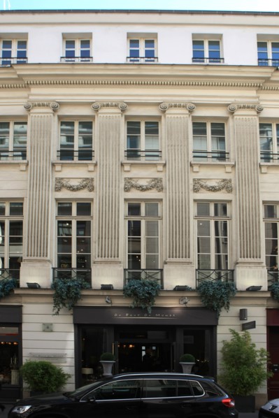 france, region ile de france, paris 9e arrondissement, rue caumartin n4, facade, 18emme siecle, pilastres, hotel

Date : 2011-2012