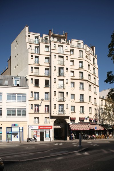 France, ile de france, paris 10e arrondissement, 225 rue lafayette, hauts inattendus, elevation, immeuble, louis blanc

Date : 2011-2012