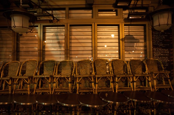 france, ile de france, paris, 5e arrondissement, boulevard saint michel,detail , nuit, matin