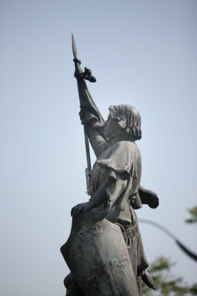 France, ile de france, paris 13e arrondissement, rue jeanne d'arc et boulevard saint marcel, statue de jeanne d'arc, sculpture, histoire,


Date : 2011-2012