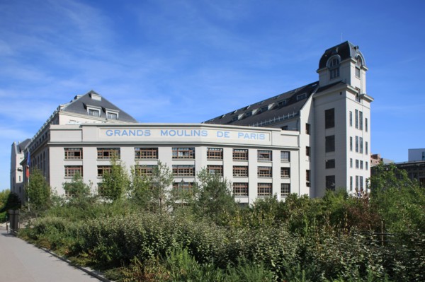 france, region ile de france, paris 13e arrondissement, paris rive gauche, avenue de france, quartier bnf francois mitterrand, anciens grands moulins de paris, universite denis diderot, jardin abbe pi...