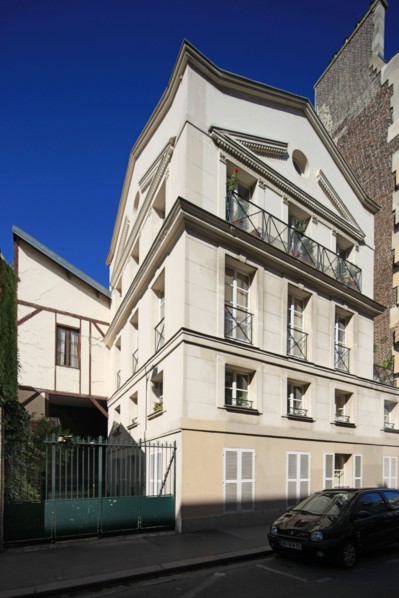 france, region ile de france, paris 14e arrondissement, montparnasse, rue huyghens, no6 lyre et palette,


Date : 2011-2012
