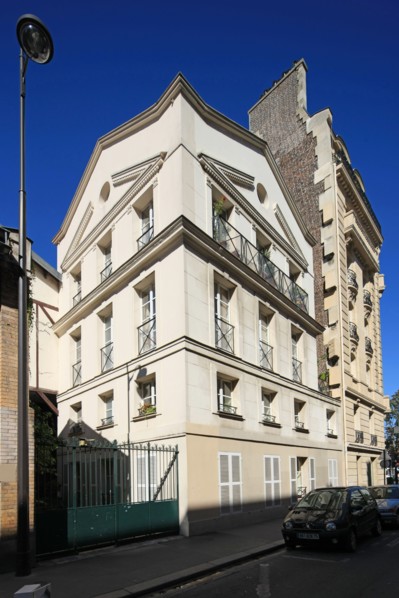 france, region ile de france, paris 14e arrondissement, montparnasse, rue huyghens, no6 lyre et palette,


Date : 2011-2012