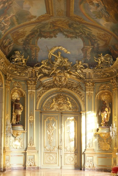 France, ile de france, paris 1er arrondissement, 39 rue croix des petits champs, banque de france hotel de toulouse dit aussi hotel de la vrilliere, galerie doree, galerie d'apparat, gouverneur, insti...