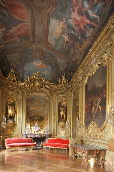 France, ile de france, paris 1er arrondissement, 39 rue croix des petits champs, banque de france hotel de toulouse dit aussi hotel de la vrilliere, galerie doree, galerie d'apparat, gouverneur, insti...