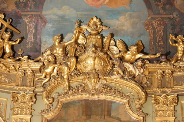 France, ile de france, paris 1er arrondissement, 39 rue croix des petits champs, banque de france hotel de toulouse dit aussi hotel de la vrilliere, galerie doree, galerie d'apparat, gouverneur, insti...