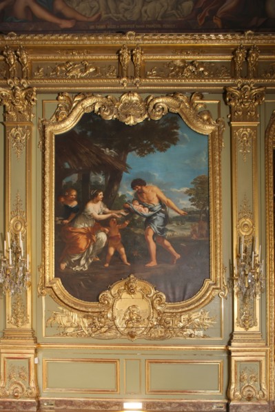 France, ile de france, paris 1er arrondissement, 39 rue croix des petits champs, banque de france hotel de toulouse dit aussi hotel de la vrilliere, galerie doree, galerie d'apparat, gouverneur, insti...