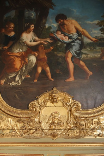 France, ile de france, paris 1er arrondissement, 39 rue croix des petits champs, banque de france hotel de toulouse dit aussi hotel de la vrilliere, galerie doree, galerie d'apparat, gouverneur, insti...