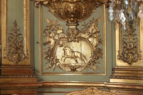 France, ile de france, paris 1er arrondissement, 39 rue croix des petits champs, banque de france hotel de toulouse dit aussi hotel de la vrilliere, galerie doree, galerie d'apparat, gouverneur, insti...
