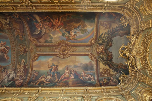 France, ile de france, paris 1er arrondissement, 39 rue croix des petits champs, banque de france hotel de toulouse dit aussi hotel de la vrilliere, galerie doree, galerie d'apparat, gouverneur, insti...