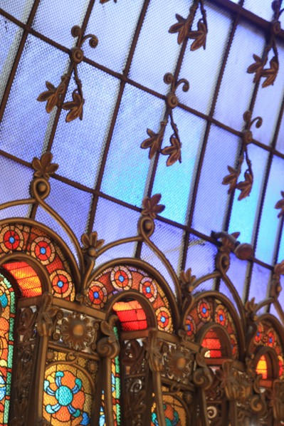 Grande coupole des Galeries Lafayette à Paris