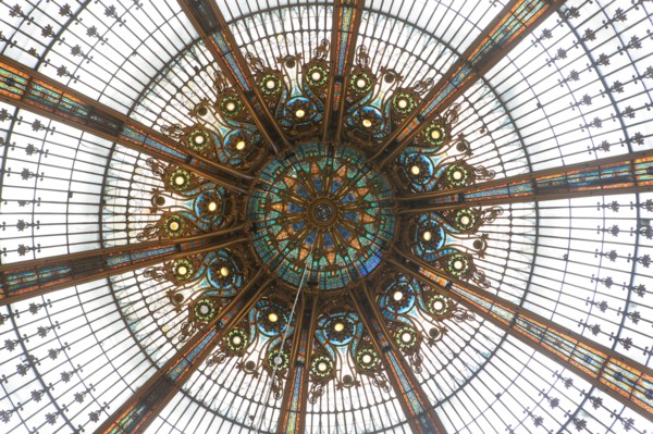 Grande coupole des Galeries Lafayette à Paris