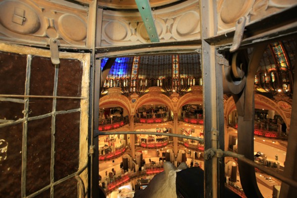 Grande coupole des Galeries Lafayette à Paris