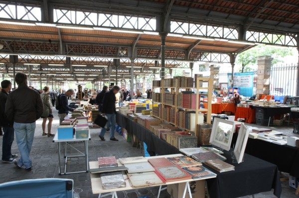 France, ile de france, paris, 15e arrondissement, 104 rue brancion, marche au livre ancien, parc georges brassens,