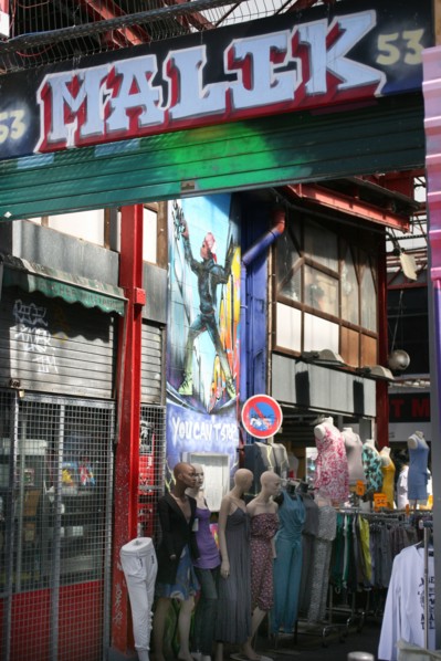 France, ile de france, paris, 18e arrondissement, porte de clignancourt, marche aux puces de saint ouen, marche malik,