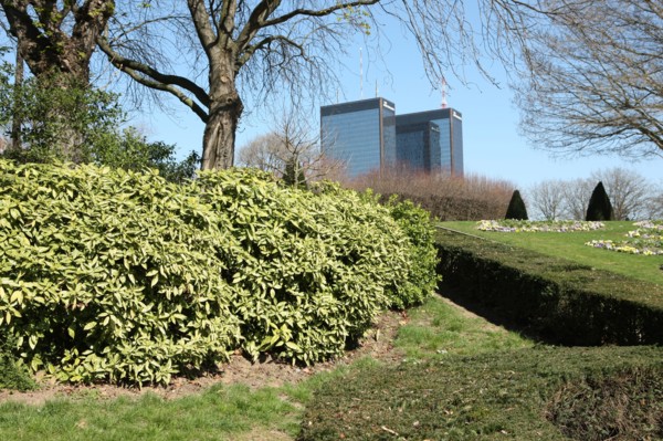 France, ile de france, paris 20e arrondissement, square severine, porte de bagnolet, jardin public,