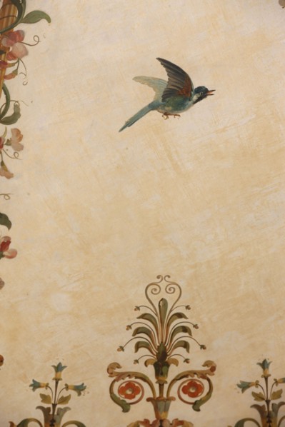 France, ile de france, paris 9e, 9 rue drouot, mairie du 9e arrondissement, hotel d'augny, salon aguado, detail de la rotonde au plafond, decor, oiseaux, palmettes,


Date : Ete 2012