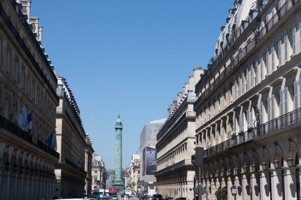 France, Region Ile de France, Paris, 1er arrondissement, rue de Castiglione, Colonne Vendome, rue de Rivoli,