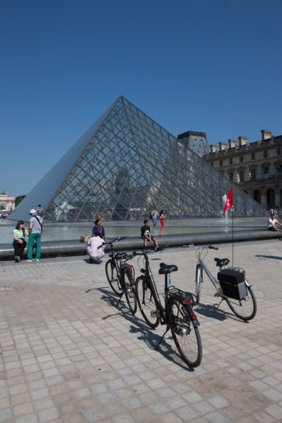 France, Region Ile de France, Paris 1er arrondissement, Musee du Louvre, place de la Pyramide, Ieoh Ming Pei,