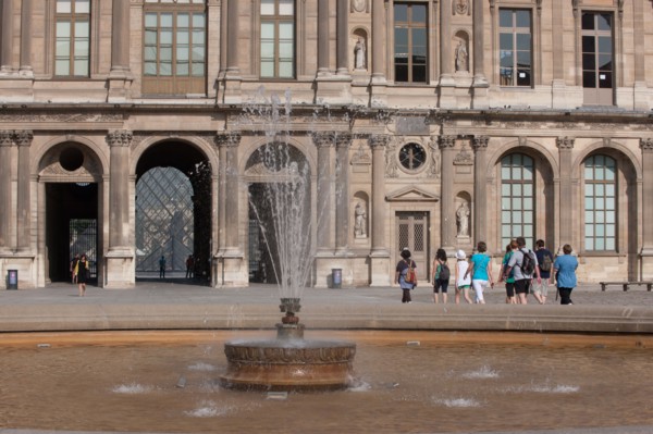 France, Region Ile de France, Paris 1er arrondissement, Musee du Louvre, Place Carree, aile Sully,