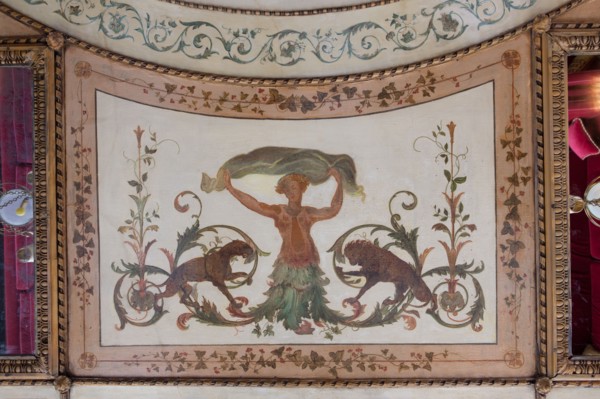 France, Region Ile de France, Paris, 1er arrondissement, Palais Royal, Galerie de Beaujolais, restaurant Le Grand Vefour, Guy Martin, decor, patrimoine,