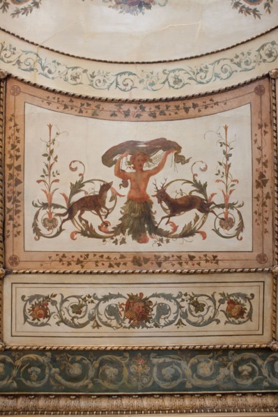 France, Region Ile de France, Paris, 1er arrondissement, Palais Royal, Galerie de Beaujolais, restaurant Le Grand Vefour, Guy Martin, decor, patrimoine,