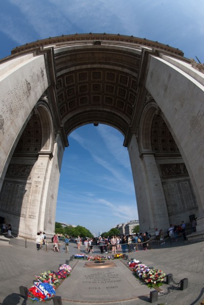 France, Region Ile de France, Paris 8e arrondissement, place Charles de Gaulle, place de l'Etoile, Arc de Triomphe, tombe du soldat inconnu,