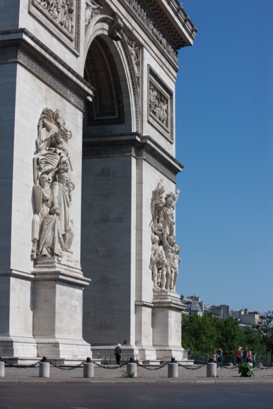 France, Region Ile de France, Paris 8e arrondissement, place charles de gaule place de l'Etoile, Arc de Triomphe, touristes,