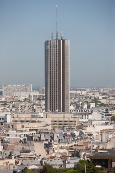 France, Region Ile de France, Paris 8e arrondissement, place Charles de Gaulle, place de l'Etoile, au sommet de l'Arc de Triomphe, panorama,