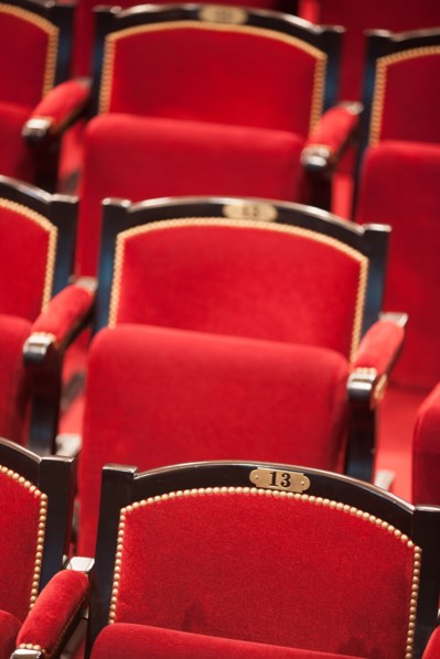 France, Region Ile de France, Paris 9e arrondissement, 2bis rue du Conservatoire, Theatre du Conservatoire national d'Art Dramatique, chaise numero 13, superstition,