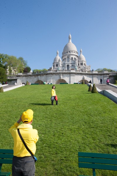 France, Region Ile de France, Paris, 18e arrondissement, Montmartre, basilique du Sacre Coeur,