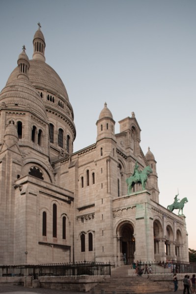France, Region Ile de France, Paris 18e arrondissement, Montmartre, basilique du Sacre Coeur,