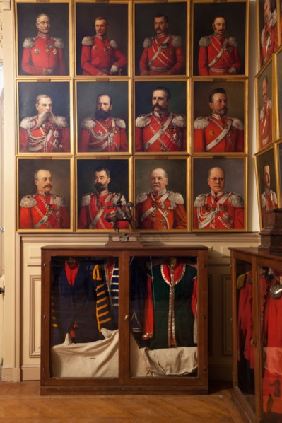 France, Region Ile de France, Hauts de Seine, Courbevoie, 12 bis rue Saint-Guillaume, musee du regiment cosaque de la Garde Imperiale, tsar, Alexandre Bobtikoff, conservateur,