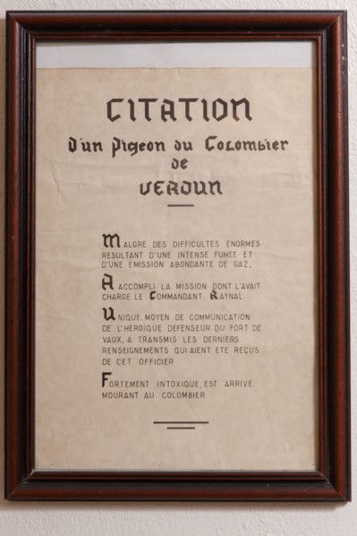 France, Region Ile de France, Hauts de Seine, Suresnes, fort du Mont Valerien, musee de la colombophilie militaire, pigeons, armee, defense, vaillant,