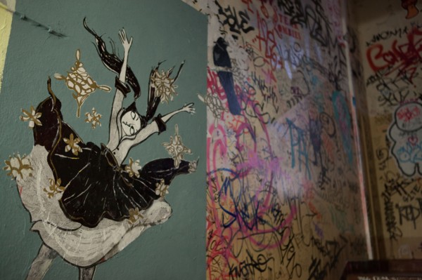 Allemagne, Germany, Berlin, Scheunenviertel, quartier des Granges, squat d'artistes, alternatifs, street art,