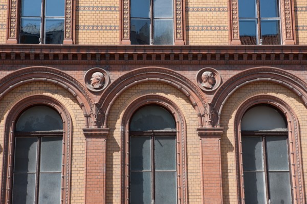 Allemagne (Germany), Berlin, Scheunenviertel, quartier des Granges, Postfuhramt, anciennes ecuries de la Poste,