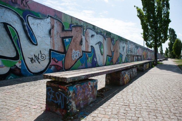 Allemagne (Germany), Berlin, Prenzlauer Berg, Mauer Park, vestiges du Mur de Berlin, jardin public,