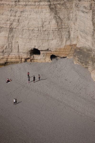 France, region Haute Normandie, Seine Maritime, pays des hautes falaises, Etretat, falaise d'aval,