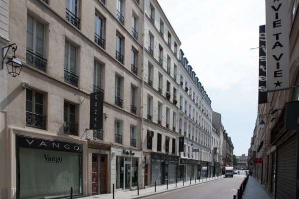France, Ile de France, Paris, 2e arrondissement, rue du Caire, urbanisme, facades,