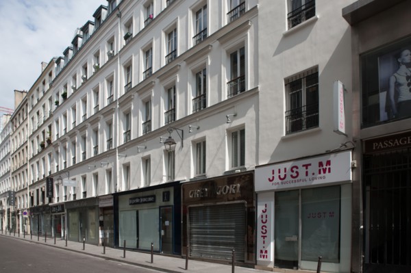 France, Ile de France, Paris, 2e arrondissement, rue du Caire, urbanisme, facades,