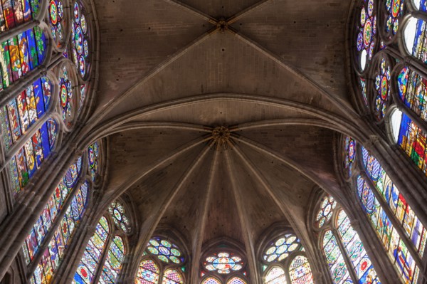 France, Ile de France, Seine Saint Denis, basilique de Saint-Denis, necropole des rois de France, choeur,
