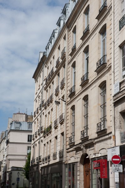 France, Ile de France, Paris, 2e arrondissement, rue d'Aboukir, quartier du Sentier,