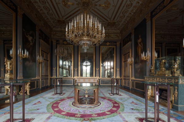 France, Ile de France, Paris 7e arrondissement, 78 rue de Lille, Hotel de Beauharnais, residence de l'ambassadeur d'Allemagne, hotel particulier, salon des quatre saisons,