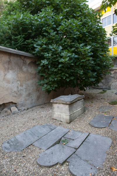 France, Ile de France, Paris 19e arrondissement, 44 rue de Flandre, cimetiere juif portugais, propriete du Consistoire Juif Francais
