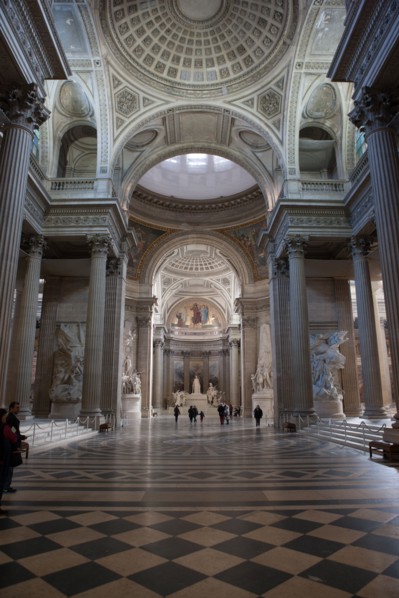 France, Ile de France, Paris 5e arrondissement, place du Pantheon, Pantheon,