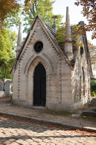 France, Ile de France, Paris 20e arrondissement, cimetiere du Pere Lachaise, sepulture, 43e division, chapelle funeraire du banquier Jean-Louis Greffulhe et de sa famille, architecte alexandre Theodor...