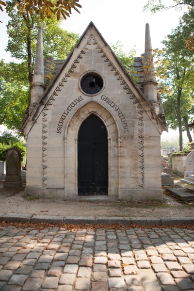 France, Ile de France, Paris 20e arrondissement, cimetiere du Pere Lachaise, sepulture, 43e division, chapelle funeraire du banquier Jean-Louis Greffulhe et de sa famille, architecte alexandre Theodor...